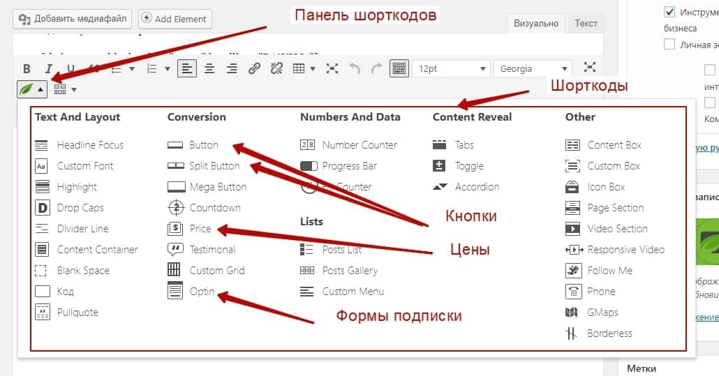 shortcutthrive Шорткоды