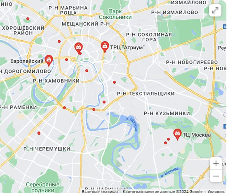 Картографическое окно