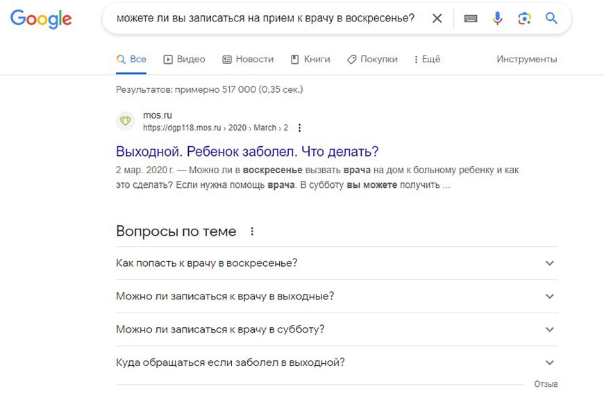 Коробка с запросами людей